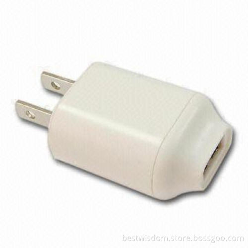 Mobile Phone Charger, Compatible with iPad, iPhone and 100 to 240V AC Input Voltage